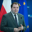 Sebastian Mikosz, prezes Poczty Polskiej. fot. PAP/Marcin Obara