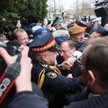 Mariusz Kamiński i Antoni Macierewicz przed Sejmem