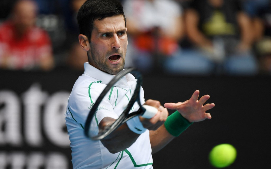 Novak Djoković dzień po dodatnim wyniku testu pojawił się na imprezie juniorów