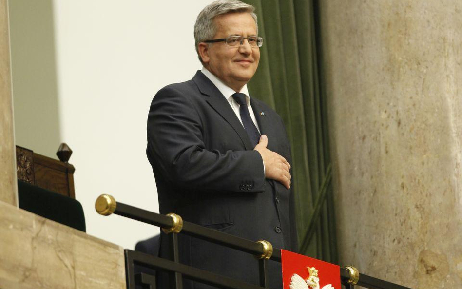 Były prezydent Bronisław Komorowski