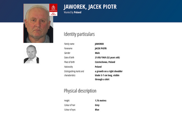 Interpol wystawił czerwoną notę za zabójcą z Borowców