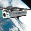 Tak wygląda prototypowy pojazd Arkyd firma Planetary Resources wypuszczony z orbitalnej stacji.
