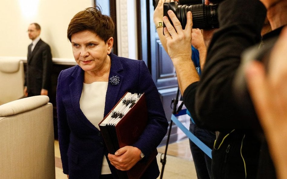 Beata Szydło: Nie buntuję się. Nigdzie się z PiS nie wybieram