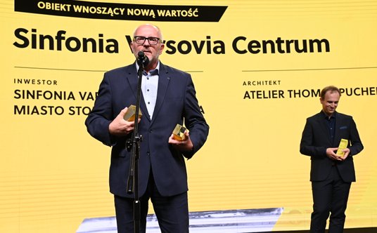Janusz Marynowski, dyrektor Sinfonii Varsovia oraz Damian Szyjka, architekt, BIM specjalist w Atelie