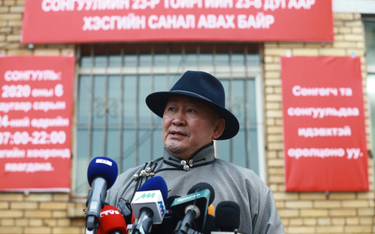 Były prezydent Mongolii Chaltmaagijn Battulga