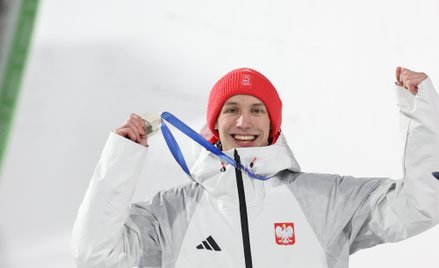 Kacper Tomasiak z olimpijskim medalem