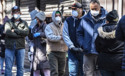Nowy Jork: 391 zgonów i niemal 8 tys. zakażeń w dobę