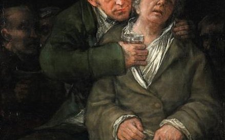 „Autoportret z doktorem Ariettą” (1820). Świadek do chwili ostatniej