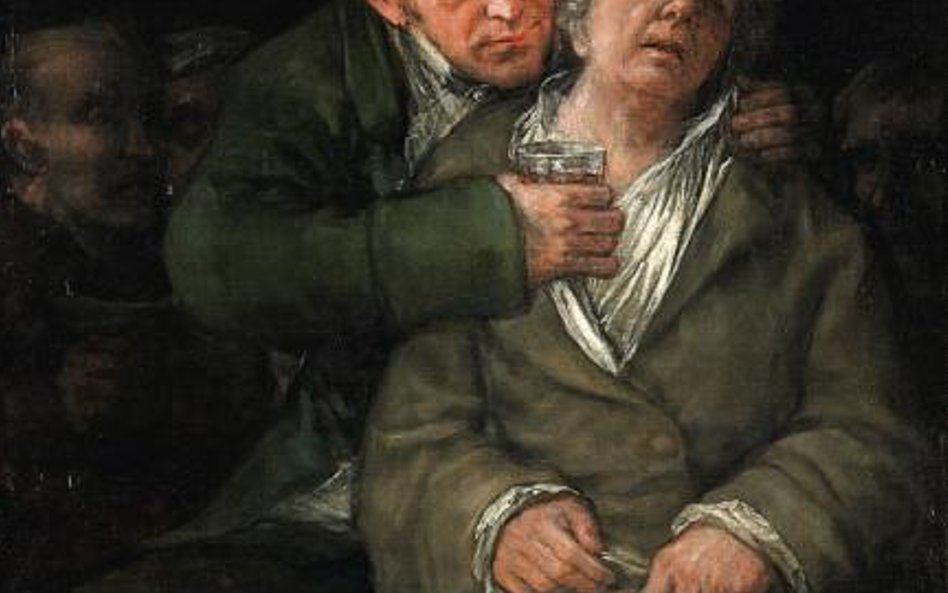 „Autoportret z doktorem Ariettą” (1820). Świadek do chwili ostatniej