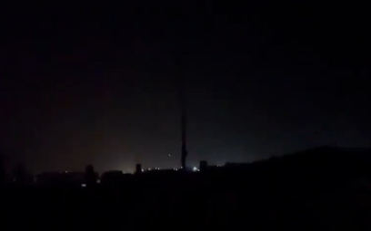 Nocny atak na cele w pobliżu Damaszku