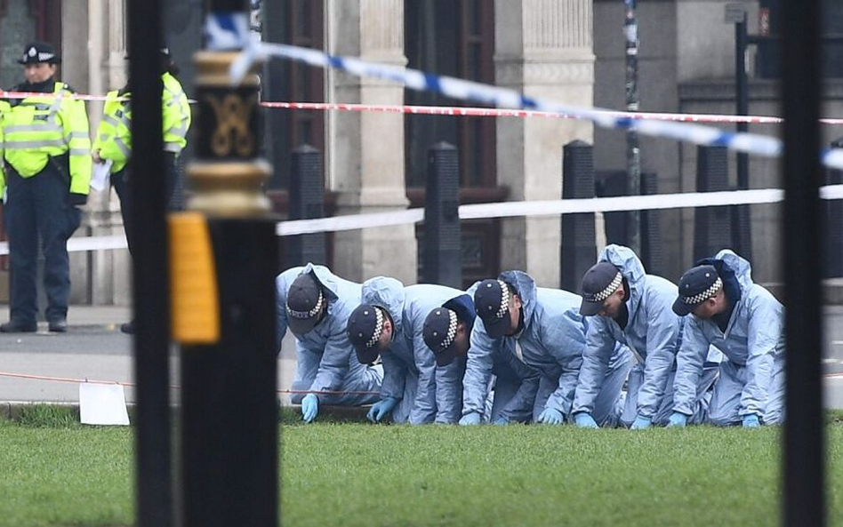 Scotland Yard prowadzi po zamachu drobiazgowe śledztwo.