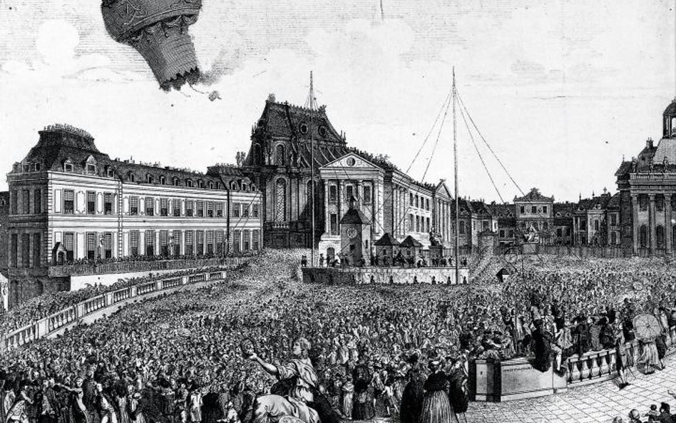 19 września 1783 roku Montgolfierowie wypuścili w Wersalu balon, po raz pierwszy z pasażerami w kosz