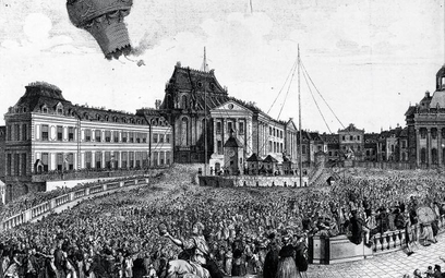 19 września 1783 roku Montgolfierowie wypuścili w Wersalu balon, po raz pierwszy z pasażerami w kosz