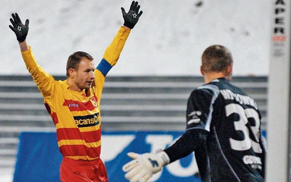 Tomasz Frankowski w pierwszym meczu po powrocie do ekstraklasy strzelił dwa gole