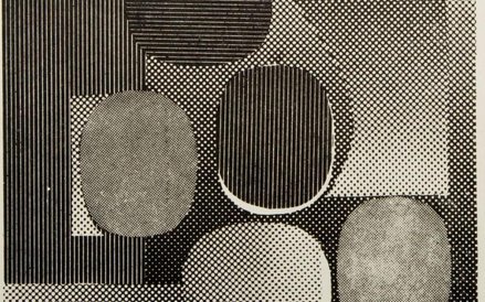 Henryk Stażewski Studium reliefu / Study of Relief, 1963 litografia, 15,7 x 15,2 sygn. p.d.: HStażew