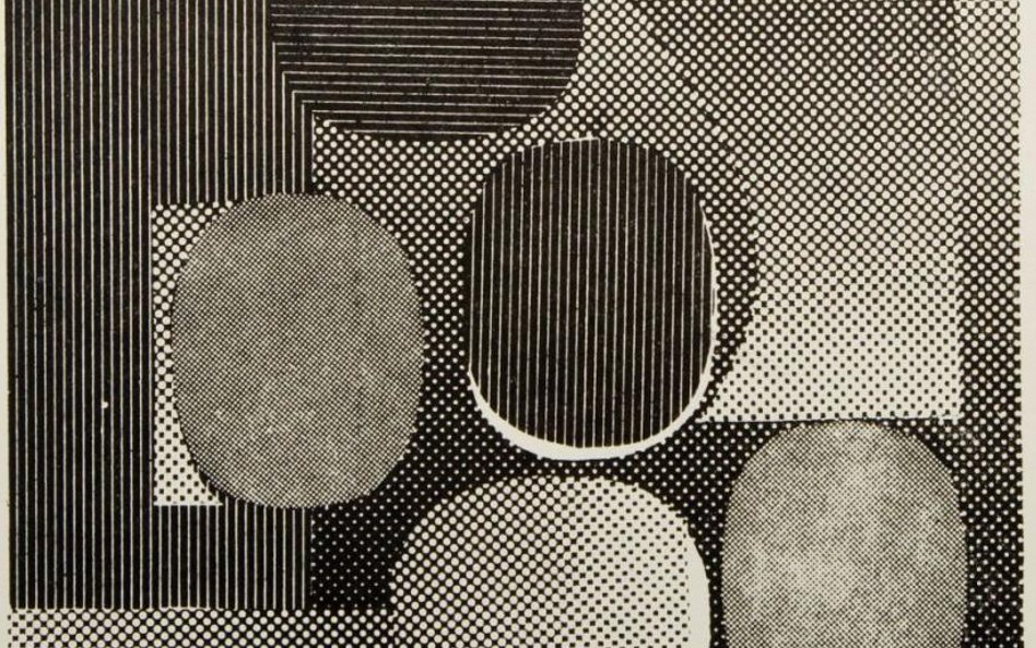 Henryk Stażewski Studium reliefu / Study of Relief, 1963 litografia, 15,7 x 15,2 sygn. p.d.: HStażew