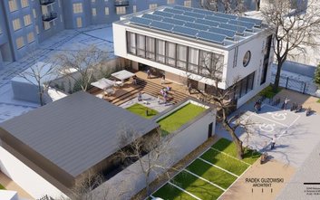 Wizualizacja Żoliborskiego Domu Kultury