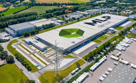 Park magazynowy MLP Group w Niemczech.