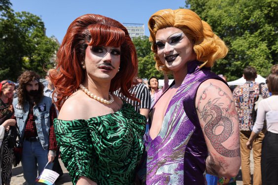 Uczestnicy Parady Równości w Warszawie