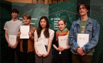 Piątka finalistów Konkursu im. Witolda Lutosławksiego