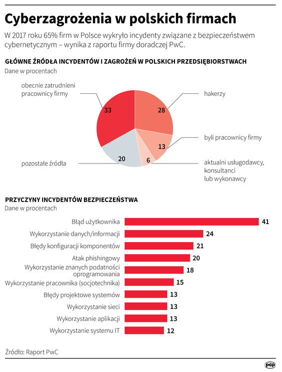 Cyberzagrożenia w polskich firmach