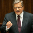 Jeśli posłowie nie wypracują kompromisu w sprawie związków partnerskich, Bronisław Komorowski skieru