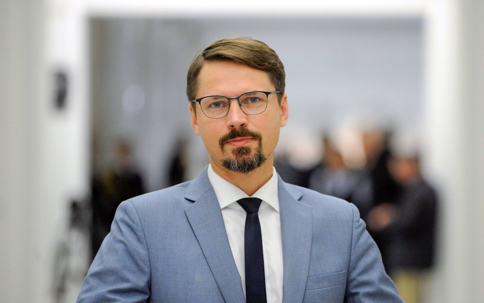 Poseł Grzegorz Płaczek, przewodniczący klubu Konfederacji