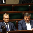 Donald Tusk i Janusz Piechociński w rządowych ławach