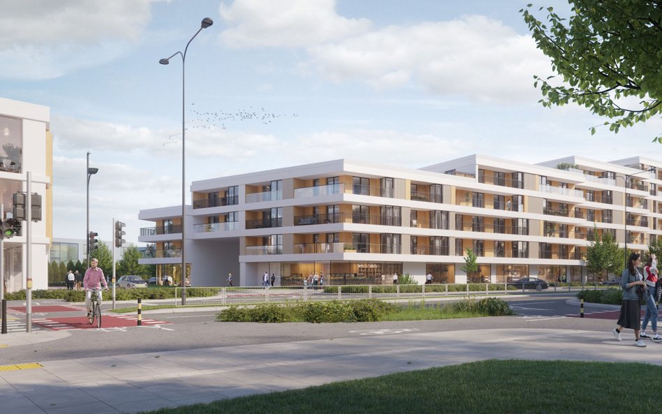 Zabudowa ma być kaskadowa – od dwupiętrowych budynków przy ul. Rolnej do ośmiopiętrowych obiektów w 