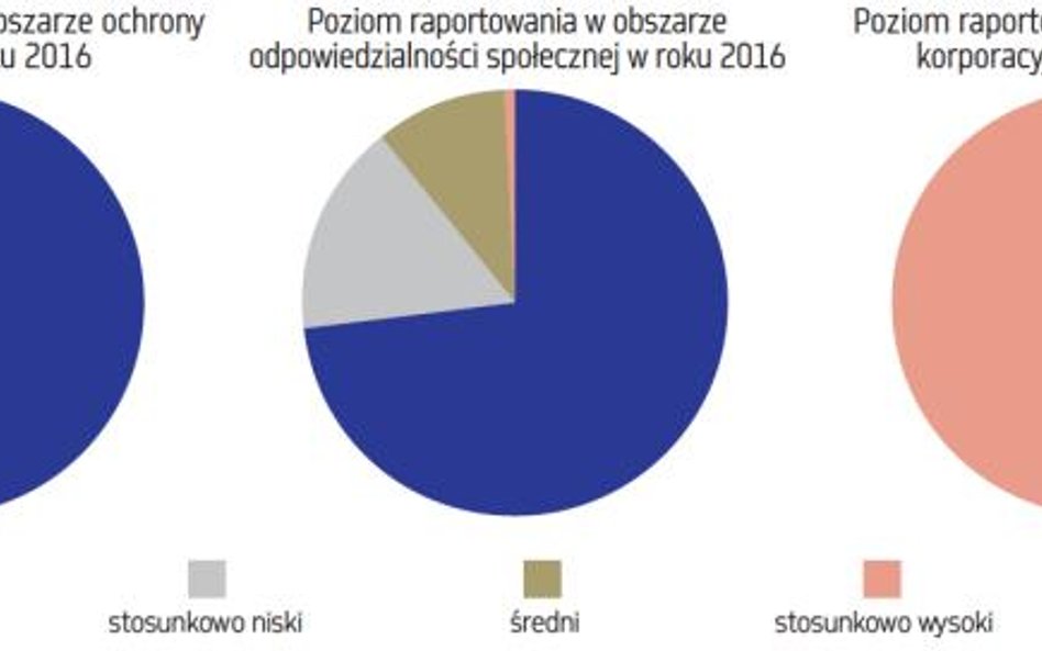 Poziom raportowania niefinansowego spółek giełdowych