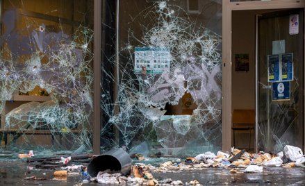 Imigranci kontra belgijska policja