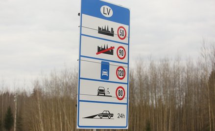 Granica Łotwy (zdjęcie ilustracyjne)
