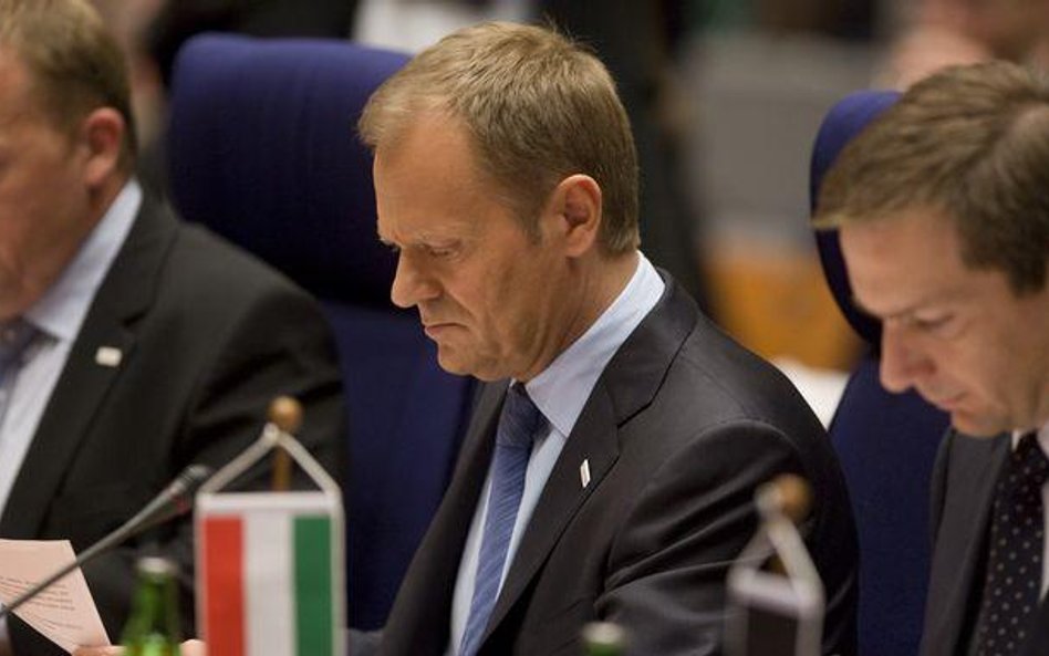 Donald Tusk w Pradze