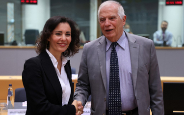 Hadja Lahbib i Josep Borrell