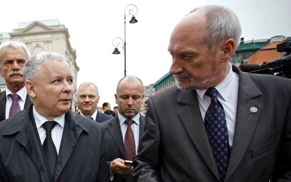 Jarosław Kaczyński i Antoni Macierewicz