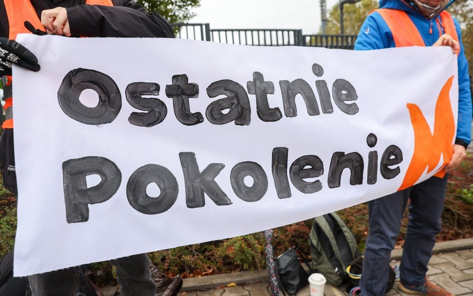 Aktywiści Ostatniego Pokolenia