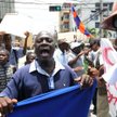 Niezadowoleni mieszkańcy Haiti