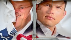 Wybory parlamentarne 2023. Zniszczone plakaty wyborcze w powyborczy poniedziałek na ulicach Rzeszowa
