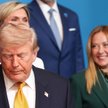 Donald Trump i Giorgia Meloni na szczycie NATO w Ankarze