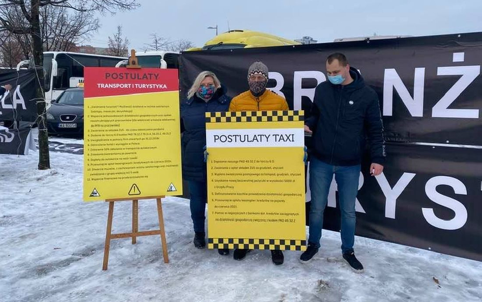 Protest branży turystycznej. W imieniu tych, którzy nie dostali pomocy