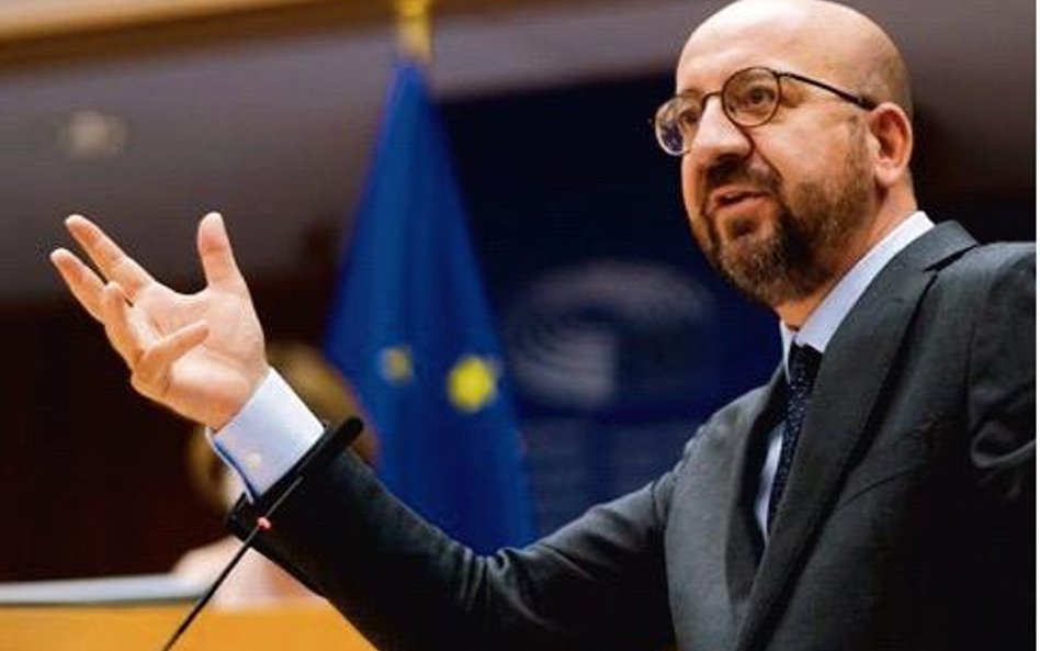 Charles Michel, przewodniczący Rady Europejskiej