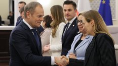 Donald Tusk i Katarzyna Pełczyńska-Nałęcz
