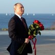 Władimir Putin w Sewastopolu pod pomnikiem ofiar rosyjskiej wojny domowej