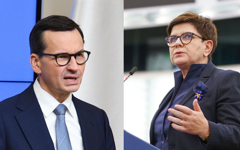 Mateusz Morawiecki i Beata Szydło