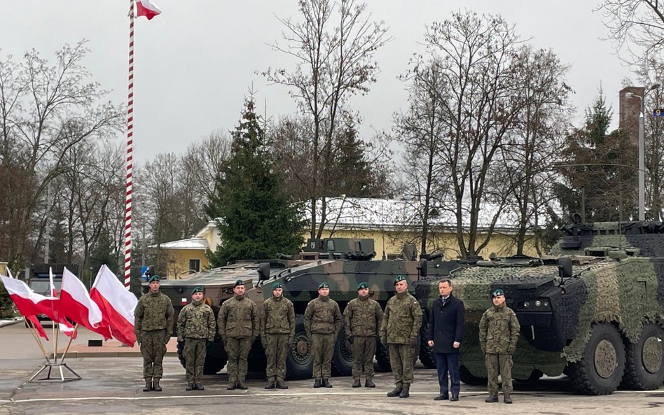 MON wzmacnia wschodnią Polskę. Szef MON ogłosił powstanie nowej jednostki wojskowej