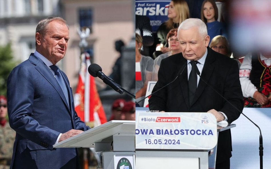 Donald Tusk, Jarosław Kaczyński