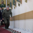 Wodzowie w sztabie w Rostowie: prezydent Putin, minister Szojgu (z prawej), szef sztabu generalnego 