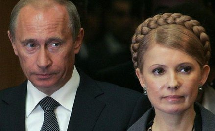 Tymoszenko i Putin podczas ubiegłotygodniowego szczytu energetycznego w Mińsku