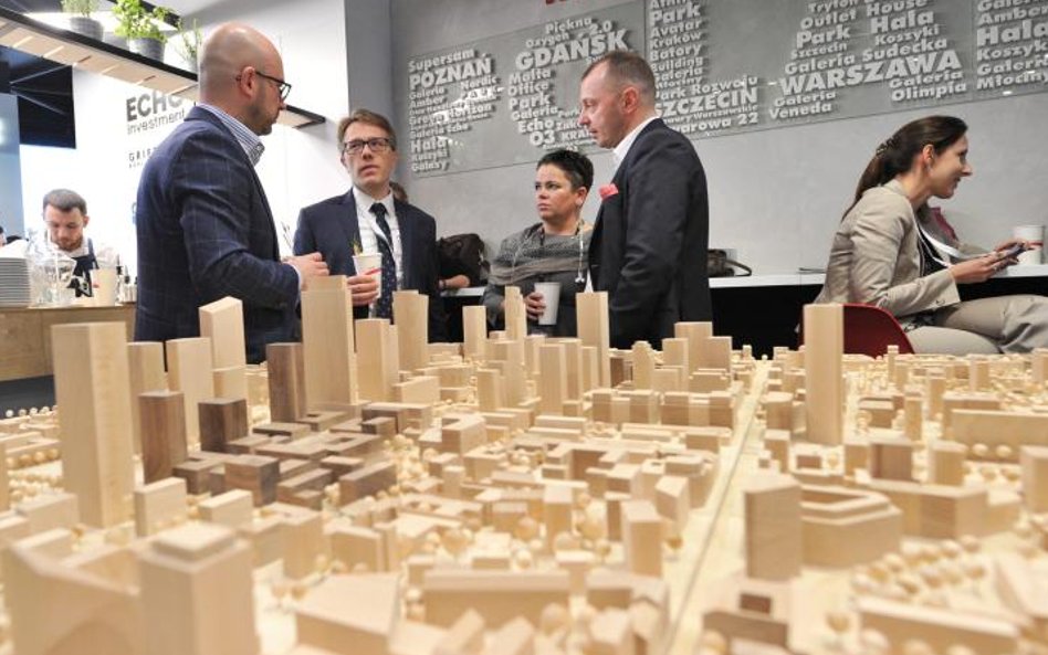 Stoisko rodziny Griffin Real Estate, w której skład wchodzą m.in. notowany w Warszawie deweloper Ech