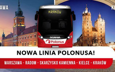 Polonus: Pojedziemy z Warszawy do Krakowa